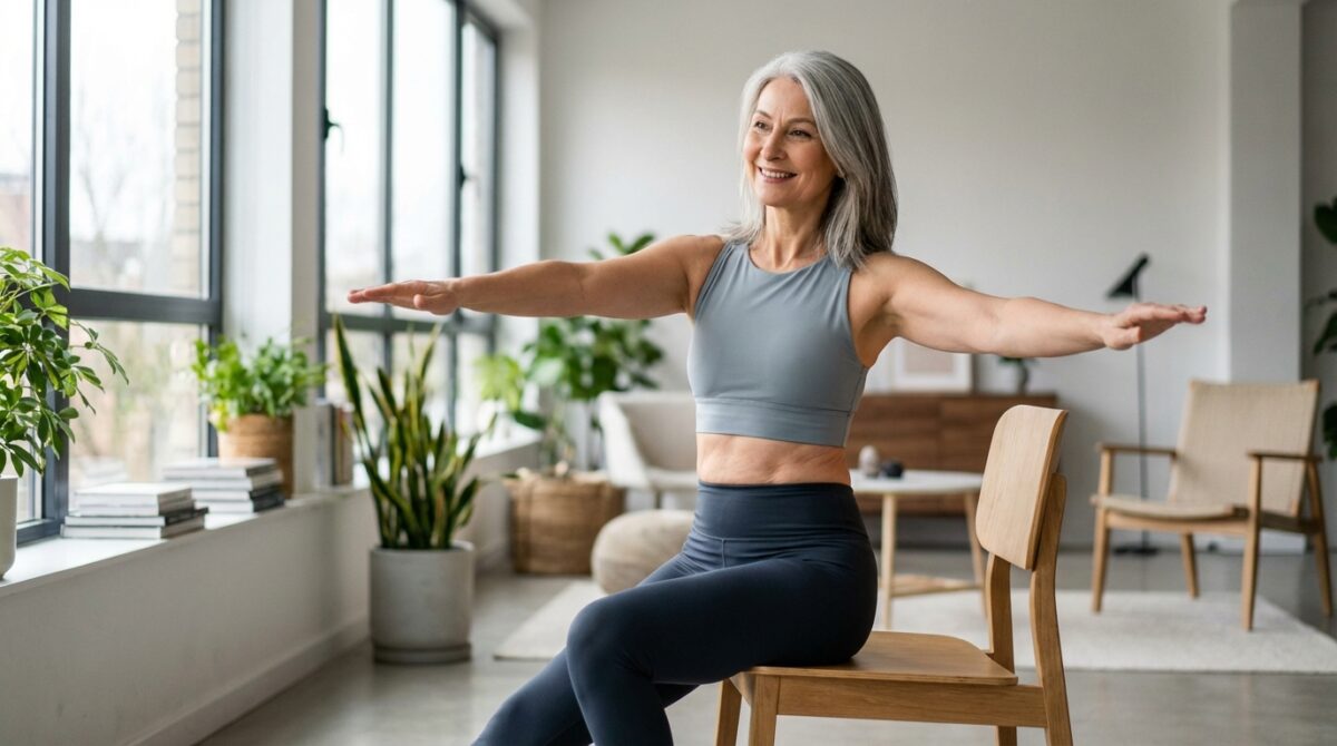 entdecken sie, wie pilates-training auf dem stuhl im alter von 52 jahren haltung und energie nachhaltig verbessert hat. erleben sie die transformative kraft dieser methode für mehr wohlbefinden und vitalität.