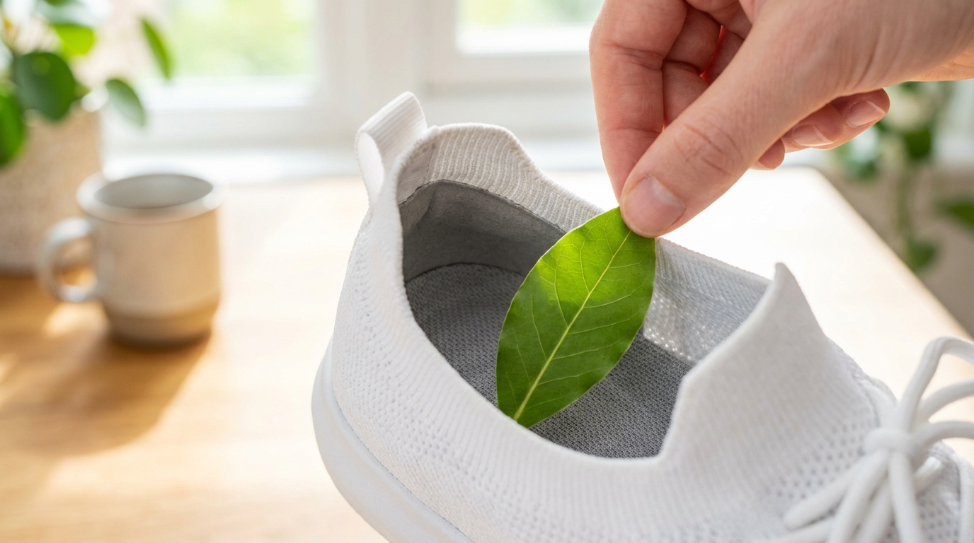entdecke, wie das legen eines lorbeerblatts in deine schuhe deinen tag positiv beeinflussen kann – für mehr frische, wohlbefinden und energie von morgens bis abends.