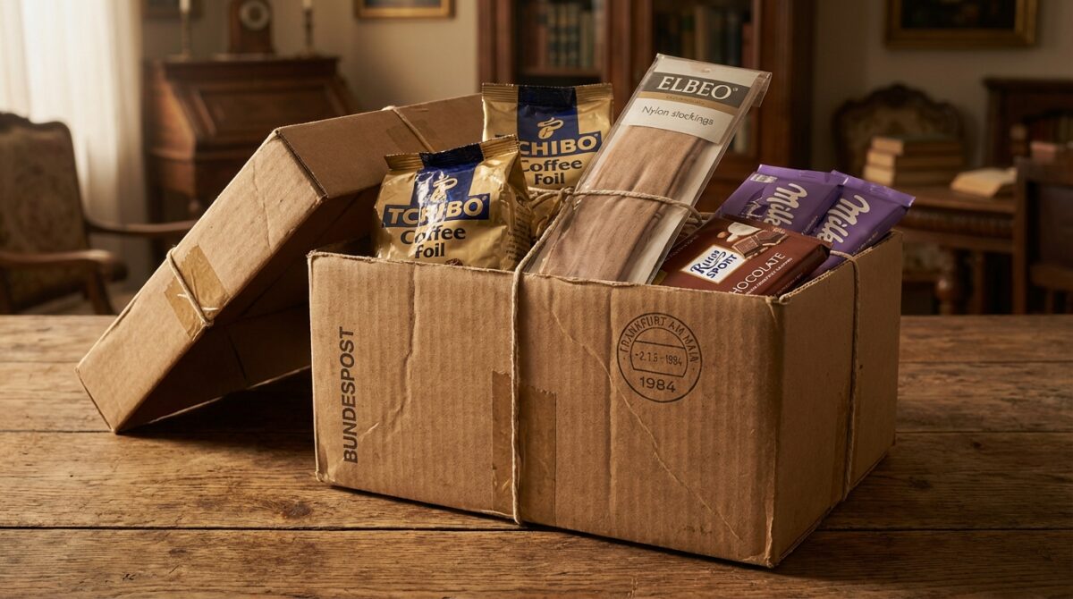 ein ‚wessi‘ ist empört über den angeblichen undank der ddr-bürger gegenüber den westpaketen.